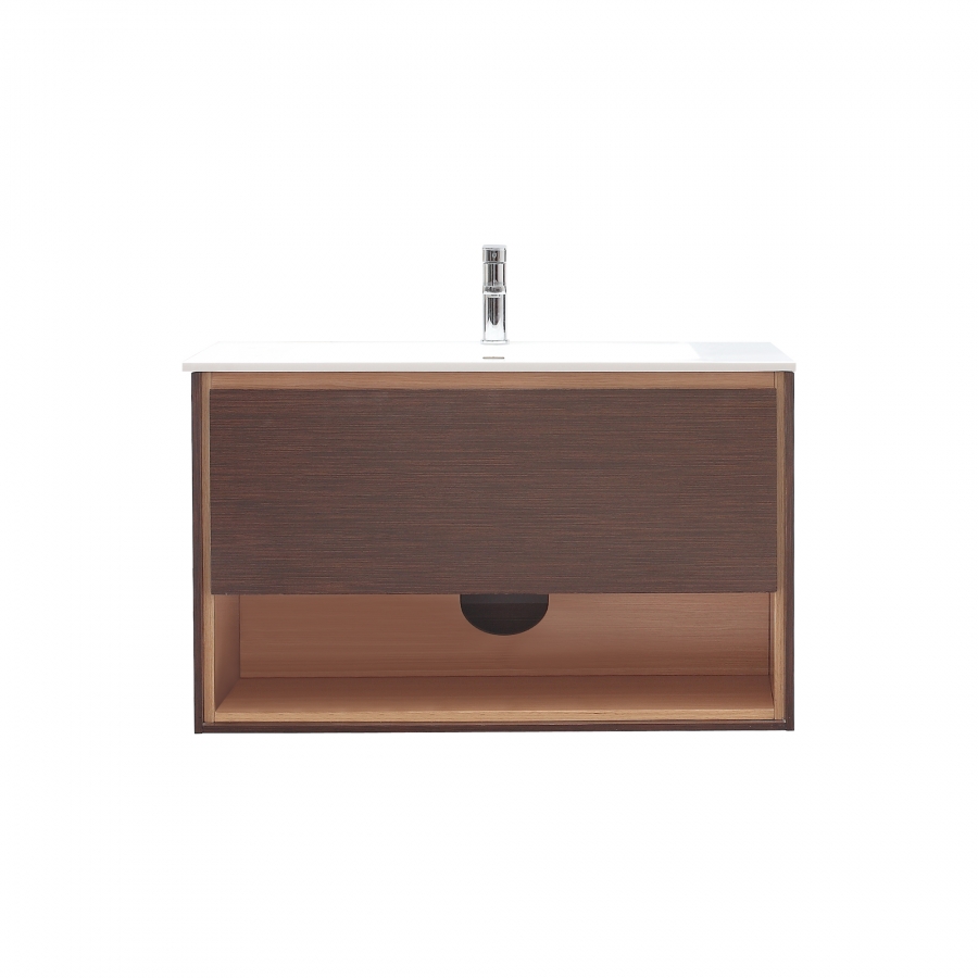39 Inch Single Sink Wall Hung Bathroom Vanity UVACSONOMAV39IW39