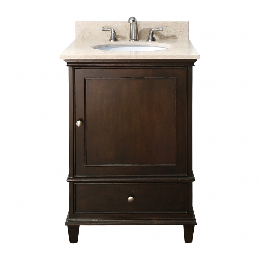 24 Inch Single Sink Bathroom Vanity With Choice Of Top Uvacwindsorv24wa24 3337