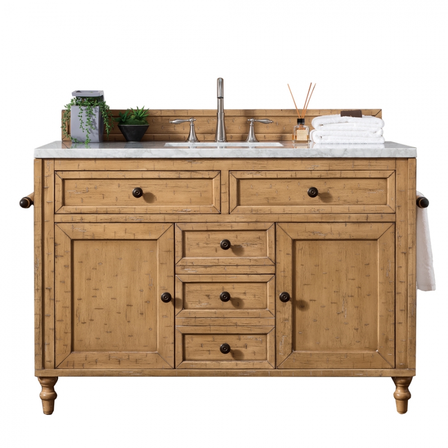 48 Inch Distressed Single Sink Bath Vanity Custom Options