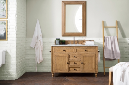 48 Inch Single Sink Bathroom Vanity in Driftwood Patina