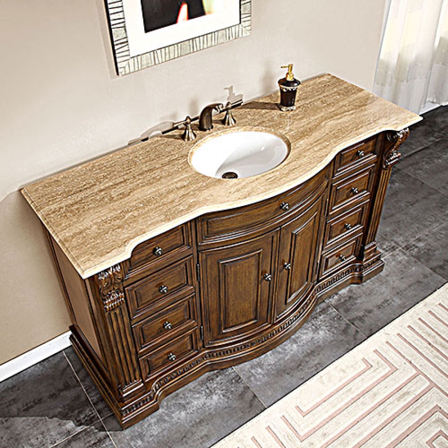 Xavier 60 single bathroom vanity set