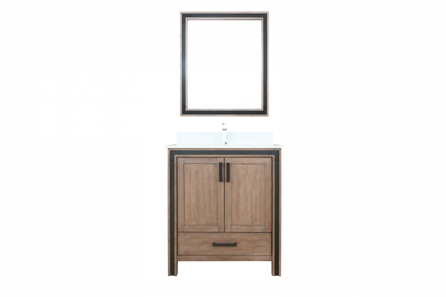 30 Inch Modern Single Sink Bathroom Vanity Top Options Lexora Home - 30 Inch Barnwood Bathroom Vanity