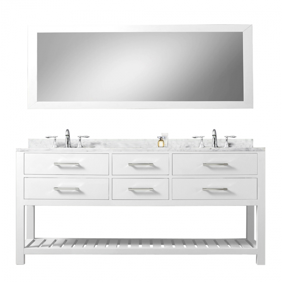 60 Inch Double Sink Bathroom Vanity, 60 Inch Double Vanity Mirror Size