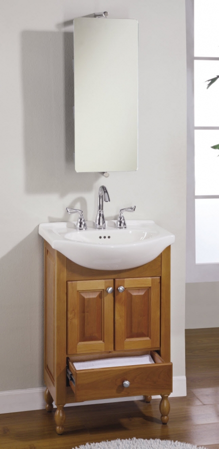 22 Inch Narrow Depth Console Bath Vanity