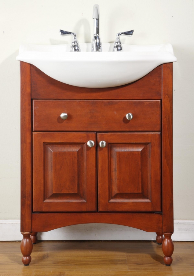 30 Inch Narrow Depth Console Bath Vanity Custom Options - Bathroom Vanity Without Sink 30