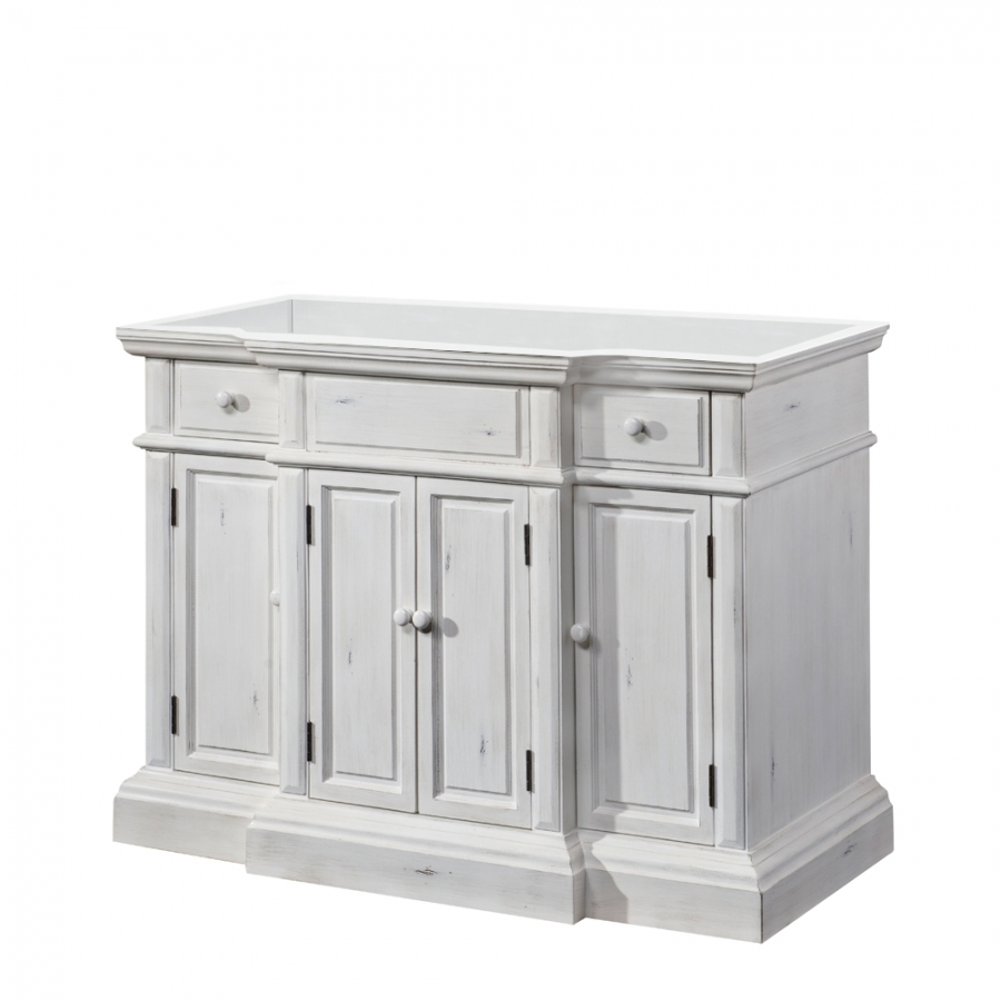 48 Inch Single Sink Bathroom Vanity with Choice of No Top