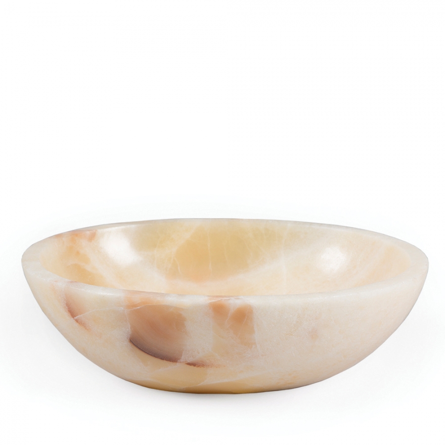 Onyx Oval Shaped Vessel Bowl
