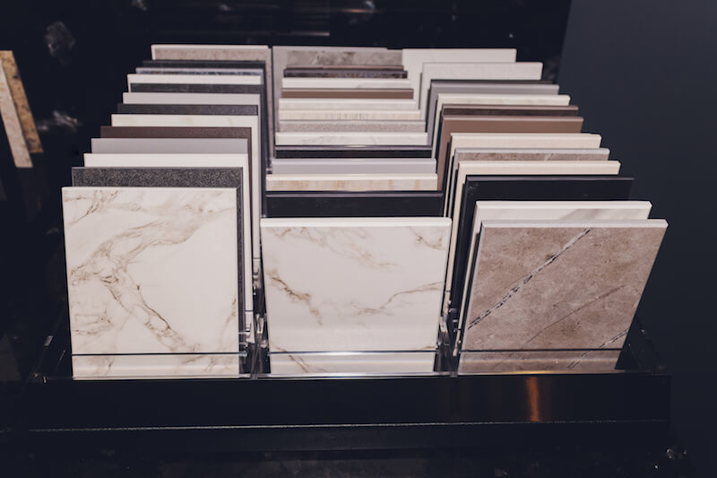 sample stone variety marble