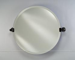 Radiance Traditional Round Glass  Mirror with Brackets