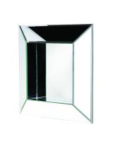 Amalfi Square Contemporary Box Frame Glass Mirror