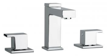 Three Hole Bathroom Vanity Faucet with Finish Option