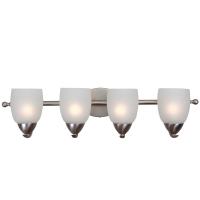 4 Light Vanity Lighting in Brushed Nickel
