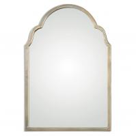 Brayden Silver Champagne Arched Wall Mirror