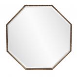 Bastian Antique Bronze Octagonal Mirror