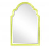 Sultan Arched Mirror - Custom Painted Glossy Green