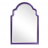 Sultan Arched Mirror - Custom Painted Glossy Royal Purple
