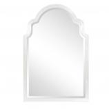 Sultan Arched Mirror - Custom Painted Glossy White
