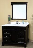 50 Inch Single Sink Bathroom Vanity in Dark Espresso