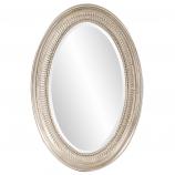Ethan Oval Brushed Nickel Mirror
