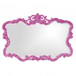 Talida Unique Mirror - Custom Painted Glossy Hot Pink
