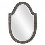 Lancelot Arched Mirror - Custom Painted Glossy Charcoal