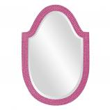 Lancelot Arched Mirror - Custom Painted Glossy Hot Pink