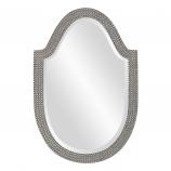Lancelot Arched Mirror - Custom Painted Glossy Nickel