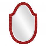 Lancelot Arched Mirror - Custom Painted Glossy Red
