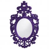 Dorsiere Unique Mirror - Custom Painted Glossy Royal Purple