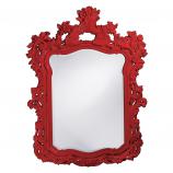 Turner Unique Mirror - Custom Painted Glossy Red