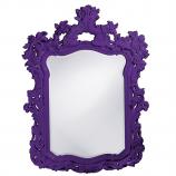 Turner Unique Mirror - Custom Painted Glossy Royal Purple