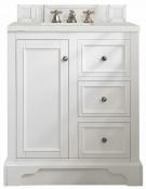 32 Inch White Single Modern Bathroom Vanity Quartz Top