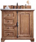 36 Inch Distressed Single Sink Bath Vanity