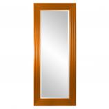 Delano Rectangular Mirror - Custom Painted Glossy Orange