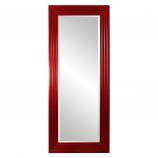 Delano Rectangular Mirror - Custom Painted Glossy Red