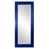 Delano Rectangular Mirror - Custom Painted Glossy Royal Blue