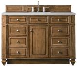 48 Inch Brown Single Sink Bathroom Vanity Serena Quartz Top