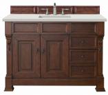 48 Inch Cherry Single Freestanding Bathroom Vanity Quartz