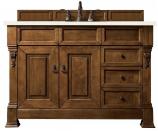 48 Inch Oak Single Sink Freestanding Bathroom Vanity Quartz