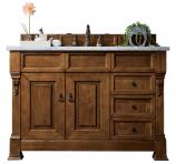 48 Inch Single Sink Country Oak Bathroom Vanity