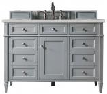 48 Inch Gray Single Sink Bathroom Vanity Serena Quartz Top