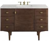 48 Inch Single Freestanding or Floating Vanity with Quartz