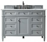 48 Inch Single Sink Bathroom Vanity in Urban Gray Quartz Top