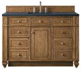 48 Inch Single Sink Brown Bathroom Vanity Charcoal Quartz