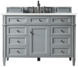 48 Inch Single Sink Urban Gray Bathroom Vanity Pearl Quartz