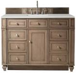 48 Inch Walnut Single Bathroom Vanity Lime Delight Quartz