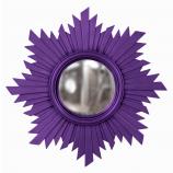 Euphoria Sunburst Mirror - Custom Painted Glossy Royal Purple