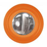 Soho Round Mirror - Custom Painted Glossy Orange
