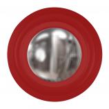 Soho Round Mirror - Custom Painted Glossy Red