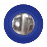 Soho Round Mirror - Custom Painted Glossy Royal Blue